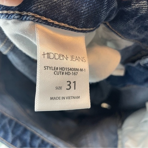 Stylish Blue Straight Leg Jeans for Women - Picture 10 of 11